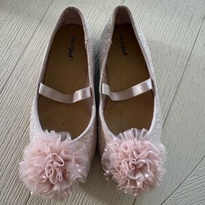 Cat & Jack Cute Kids Pink Ballet Flats
